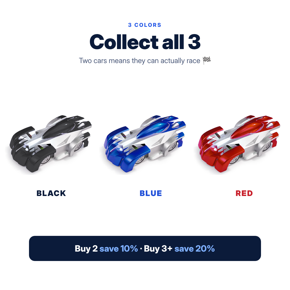 GRAVIX RC Hyper Car – Wall Climbing Remote Control Car